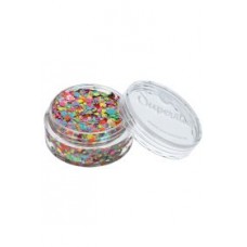 Pressed chunky glitter cream 10 ml 42220 color splash Nieuw Pressed chunky glitter cream 10 ml 42220 color splash Nieuw