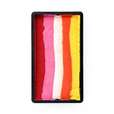 Splitcake Block 43357 ro/pi/wi/or/ge  28 gr. 22 UITVERKOCHT!
