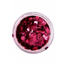  Chunky glitter biogradable laser red 2,5 gr.