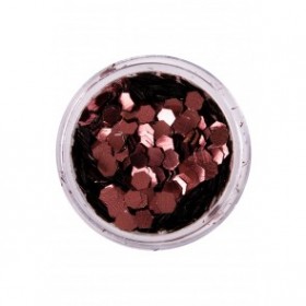  Chunky glitter biogradable bronze pink 2,5 gr.