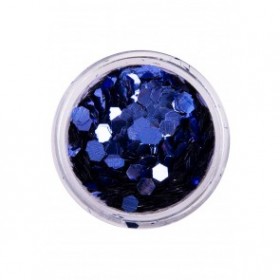  Chunky glitter biogradable sapphire blue 2,5 gr.