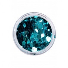  Chunky glitter biogradable deep blue lake 2,5 gr.