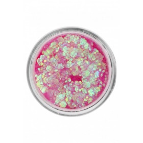 Pressed chunky glitter cream 10 ml 41345 flamingo pink chameleon