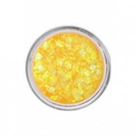 Pressed chunky glitter cream 10 ml  41346 honey yellow chameleon