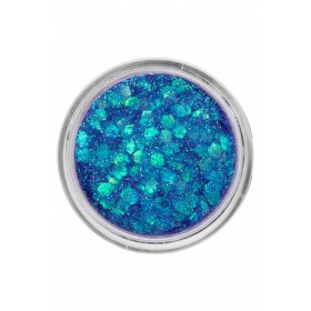 Pressed chunky glitter cream 10 ml  41349 blue chameleon