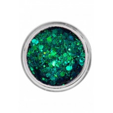 Pressed chunky glitter cream 10 ml  41358 mermaid green
