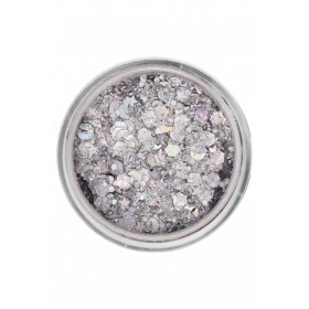 Pressed chunky glitter cream 10 ml  41369 lucky silver