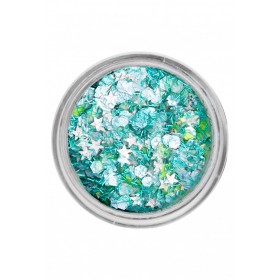 Pressed chunky glitter cream 10 ml 41380 turquoise ocean