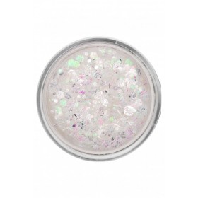 Pressed chunky glitter cream 10 ml  41387 iceberg white