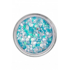 Pressed chunky glitter cream 10 ml 41389 turquoise candy