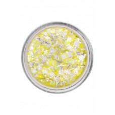 Pressed chunky glitter cream 10 ml 41392 neon yellow candy