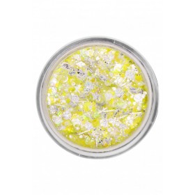 Pressed chunky glitter cream 10 ml 41392 neon yellow candy