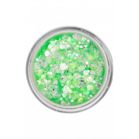 Pressed chunky glitter cream 10 ml 41393 neon emerald candy