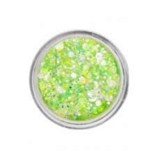 Pressed chunky glitter cream 10 ml 41395 neon green candy