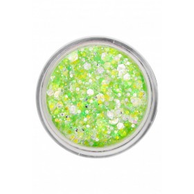 Pressed chunky glitter cream 10 ml 41395 neon green candy