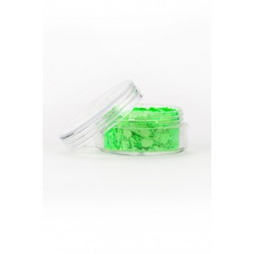 Chunky glitter 8 ml superstar 42081 fluorescent green UITVERKOCHT!