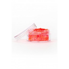 Chunky glitter 8 ml superstar 42082 fluorescent orange UITVERKOCHT!