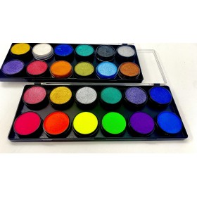 PXP Watermake-up palet 3000 a 12 kleuren "zelf samenstellen" 