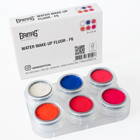 Grimas watermake-up palet fluor a 6